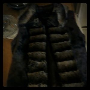 Pamela McCoy fur vest